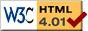 Valid HTML4.01!