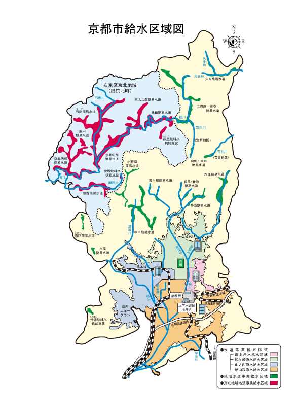 地域水道位置図