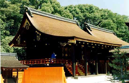 賀茂御祖神社の地図