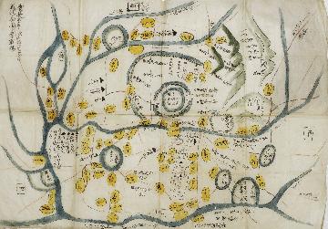 関ヶ原古戦場図（年未詳，個人蔵）