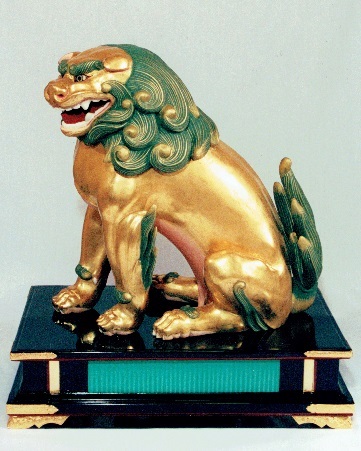 獅子（像高37.1㎝）