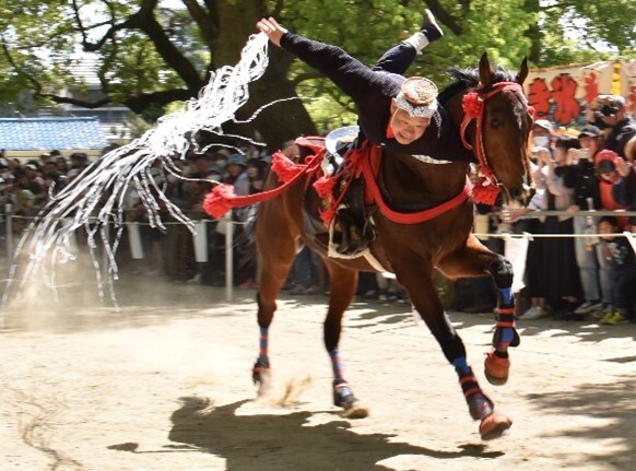 藤森神社駆馬神事