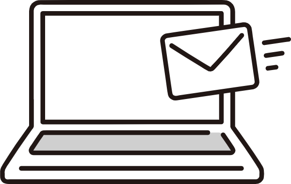 メールのイメージイラスト