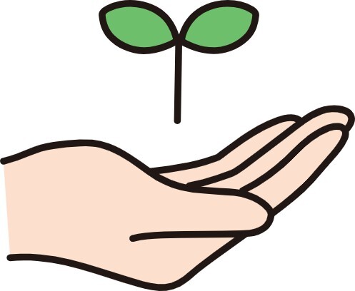 新芽のイメージイラスト