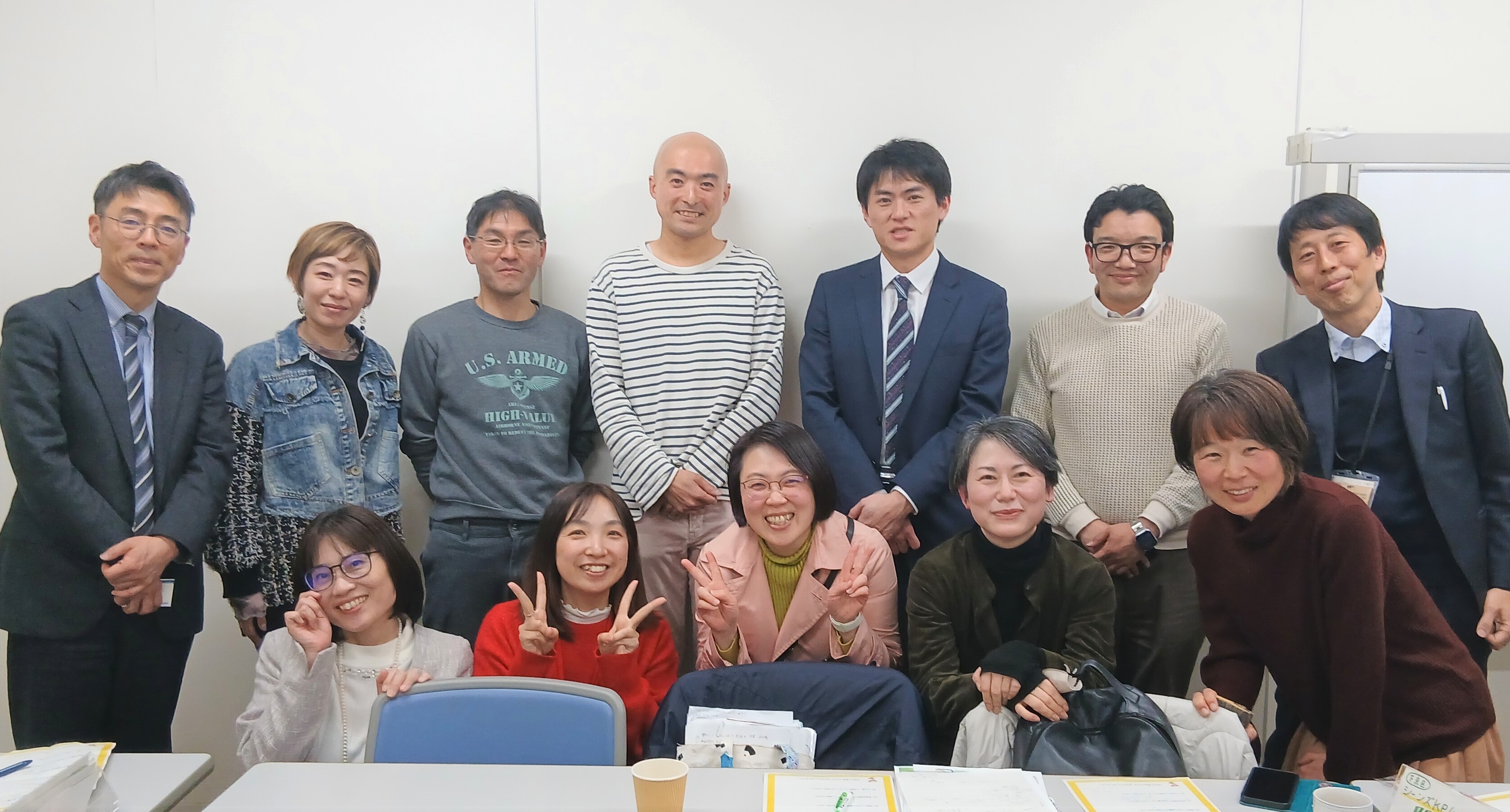 意見交換会の集合写真