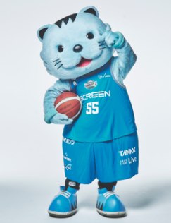 京都ハンナリーズのマスコットのはんニャリン