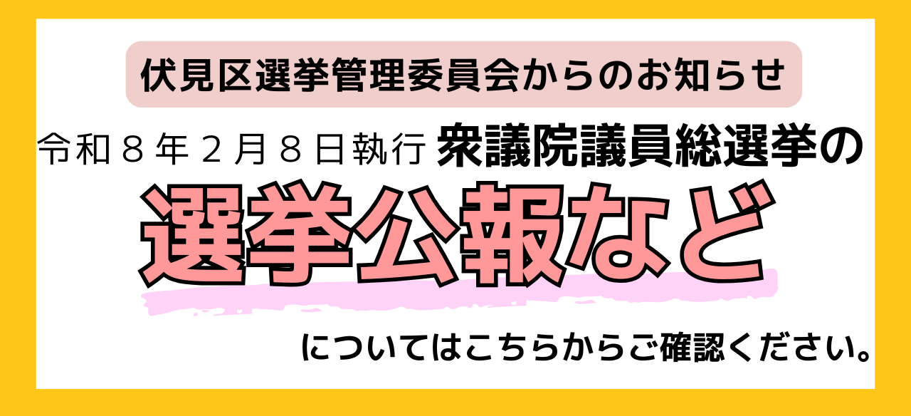 衆議院選挙選挙公報