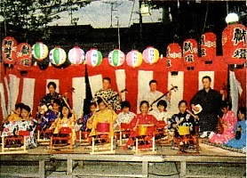 長建寺の弁天囃子 の写真