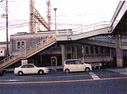 現在の京阪観月橋駅付近の写真