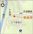 常高寺の地図