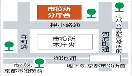 所在地地図