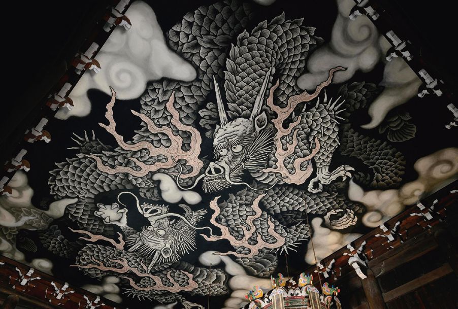 建仁寺法堂「双龍図」
