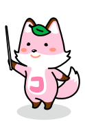 ぼくのなまえは　こせきつね　だよ。　みんな　よろしくね。