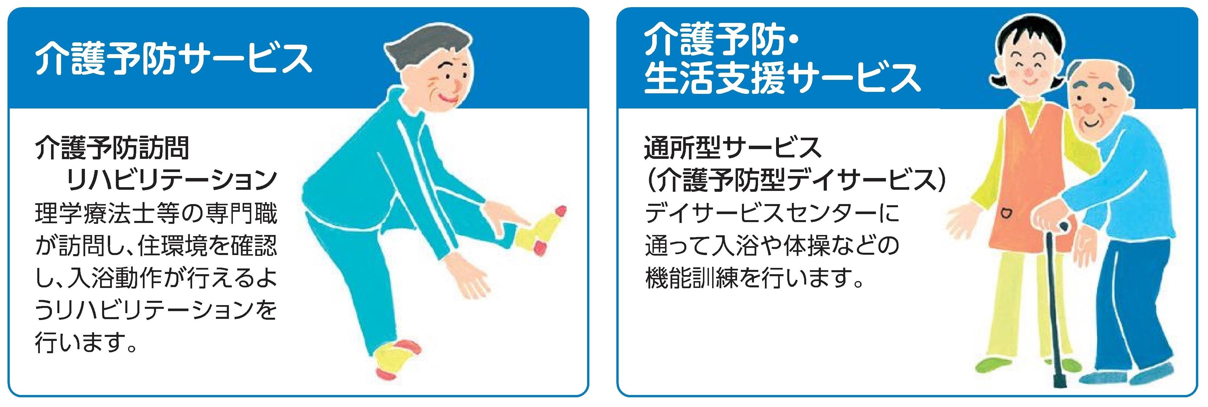 要支援2の方の例
