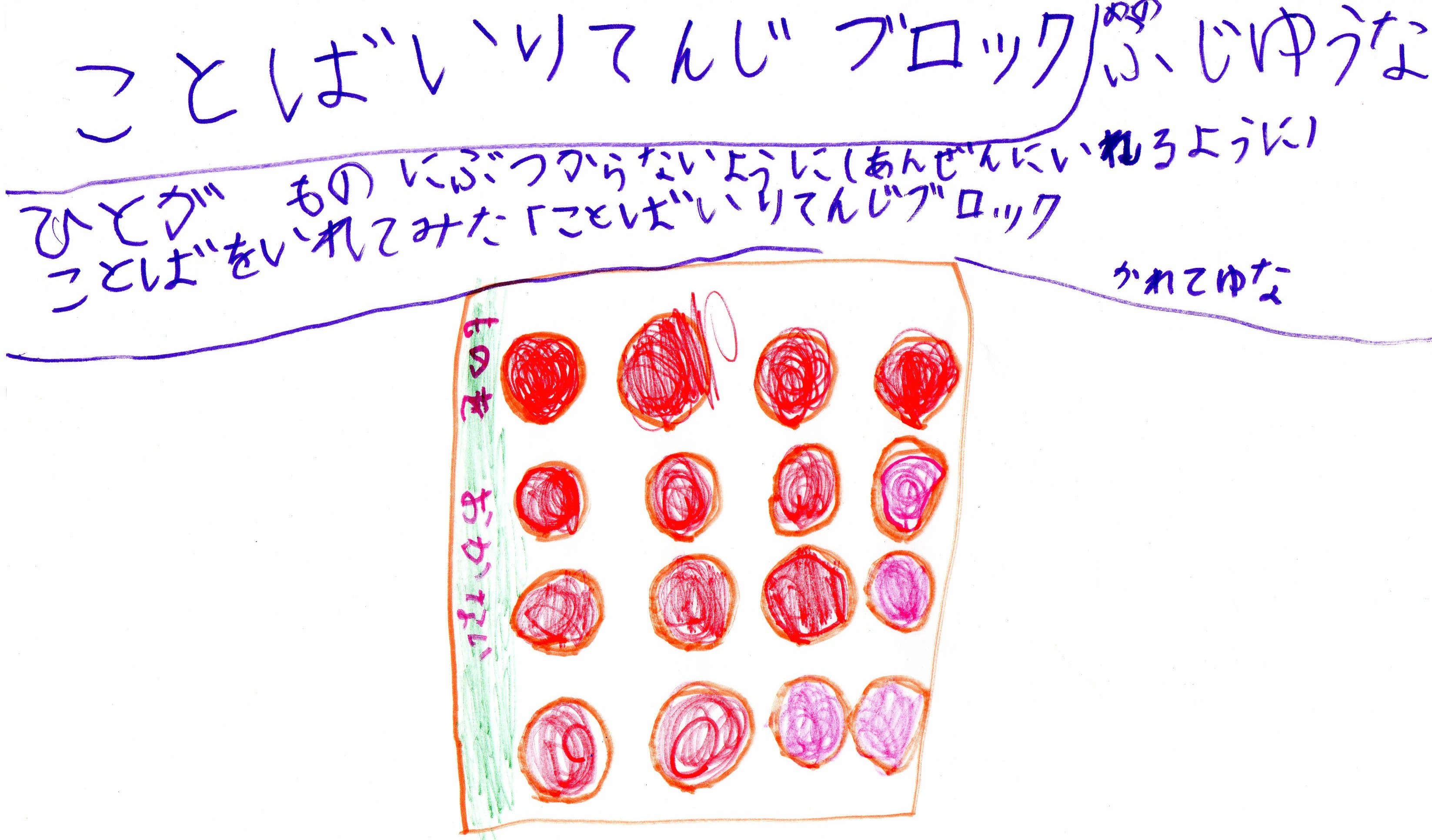 ことばいりてんじブロック