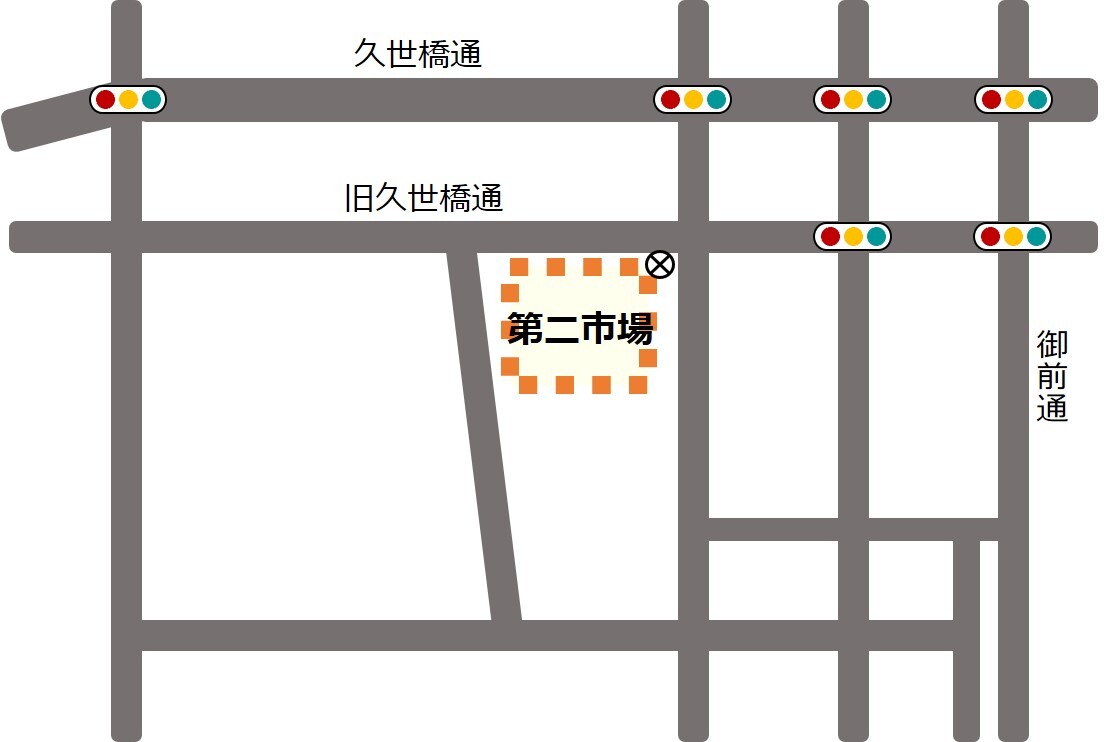 食肉検査部門所在地地図