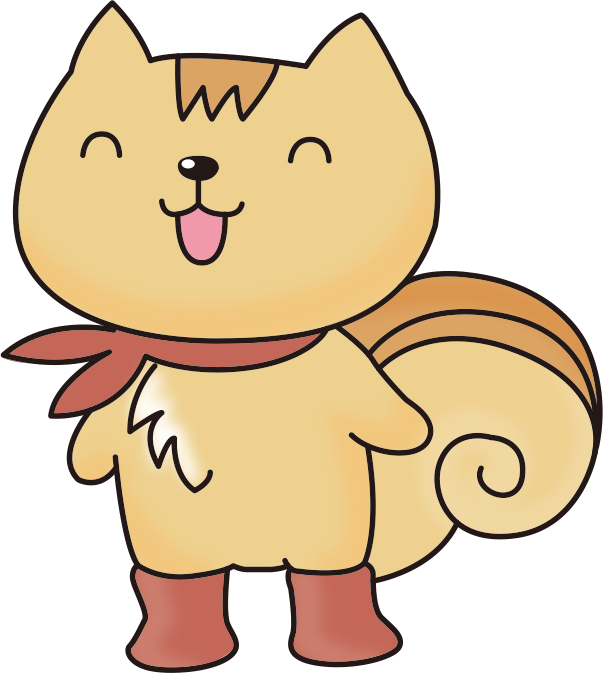 おあがリス　京都市食の安全安心啓発キャラクター