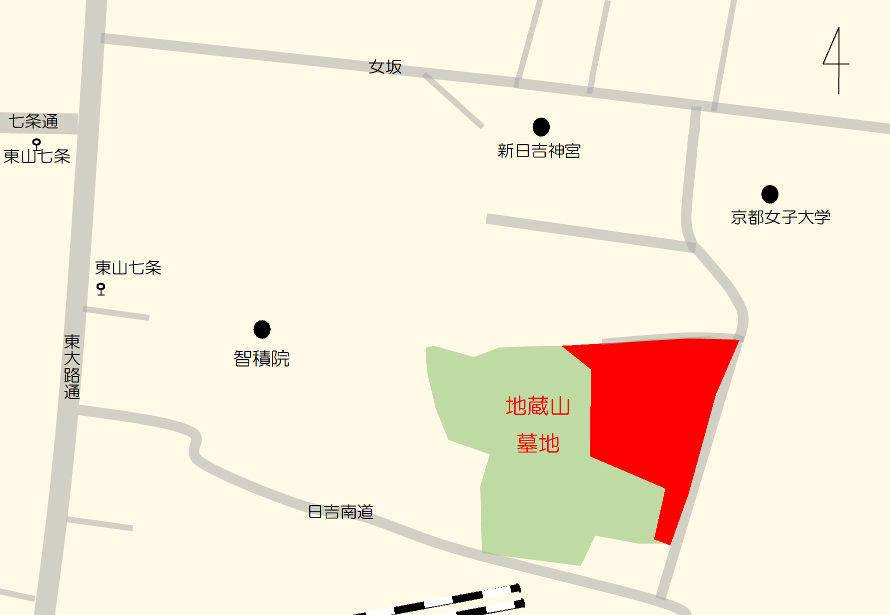地蔵山墓地