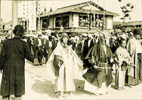 丸太町橋の渡初式