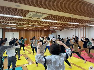 ヨガの様子