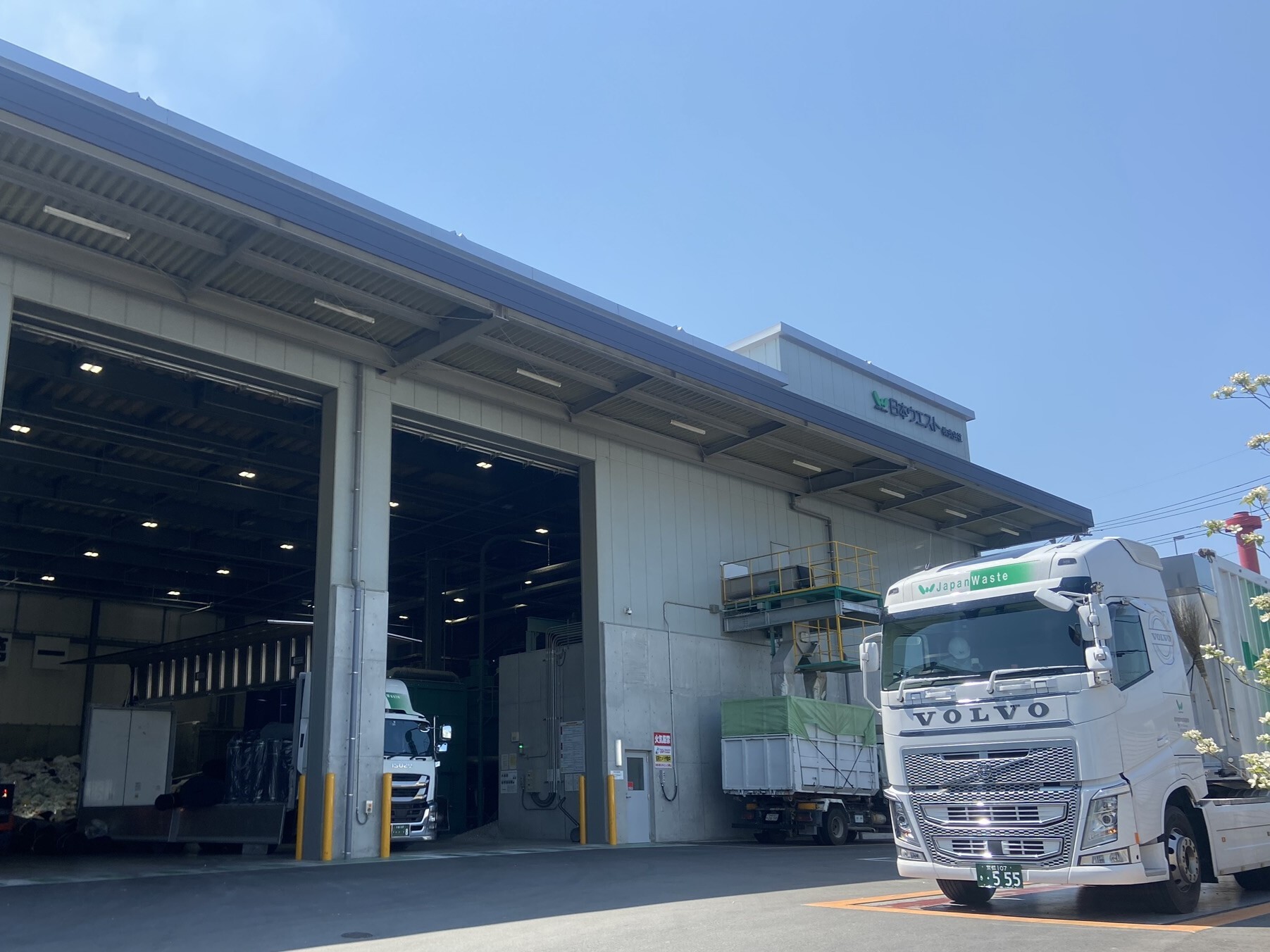 日本ウエスト株式会社RPF製造施設外観
