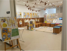 ごみかるた展の様子