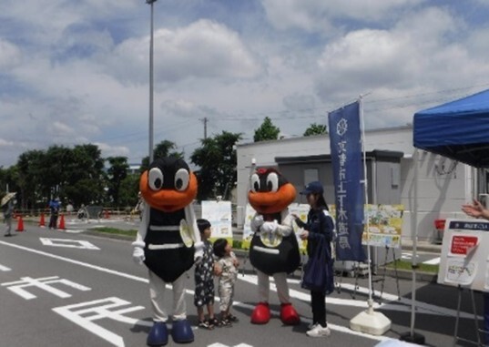 京都市上下水道局のブース