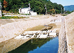 長代川改修後