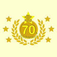 北区70周年記念のロゴ