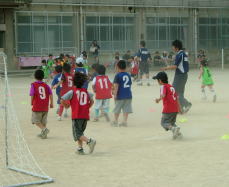 サッカー教室の写真