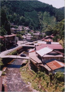 中川の町並みの写真