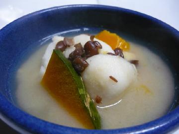サトイモと小豆のいとこ汁の画像