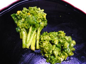 かんたん花菜漬の画像