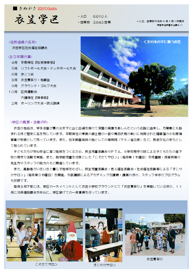 衣笠学区