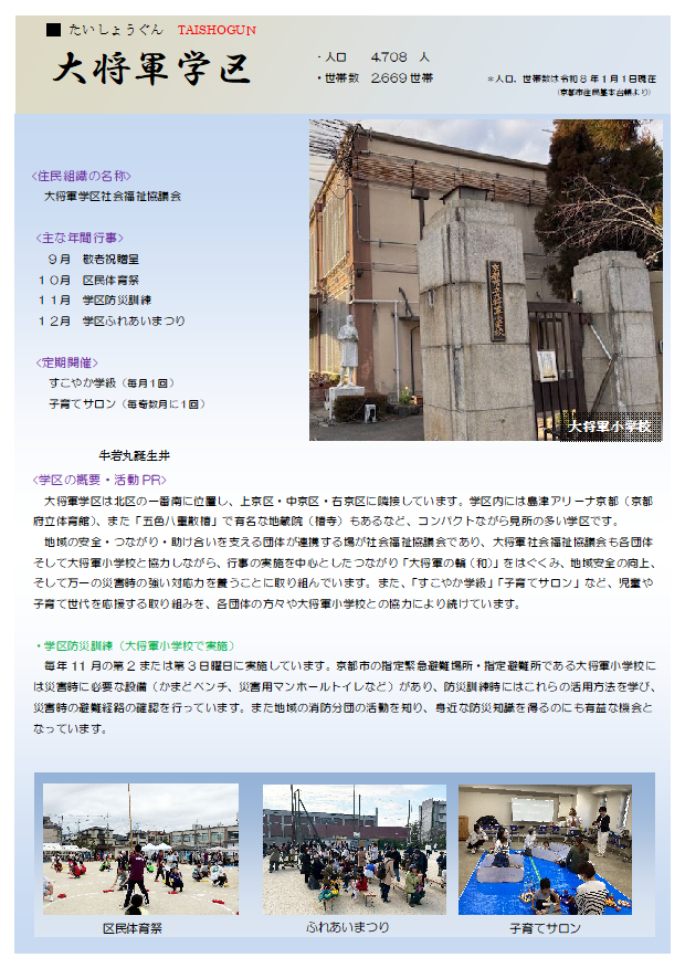 大将軍学区