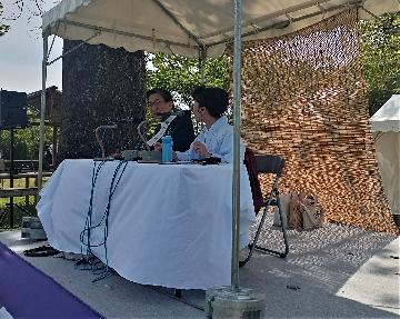 賀茂競馬保存会の堀川三恵子さん