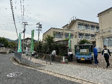 清掃活動の様子