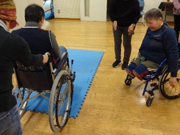 車椅子の利用体験