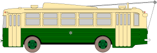 無軌条電車-300型