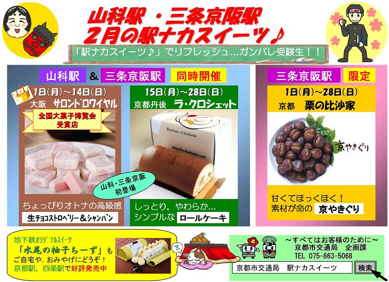 駅ナカスイーツ　ポスター