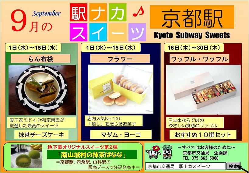 駅ナカスイーツ　ポスター