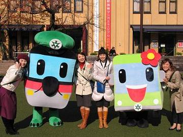 京ちゃんと都くんとレポーターの皆さん