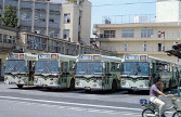昭和57年の市バス壬生車庫の写真