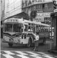 昭和43年ころの河原町三条交差点付近の写真