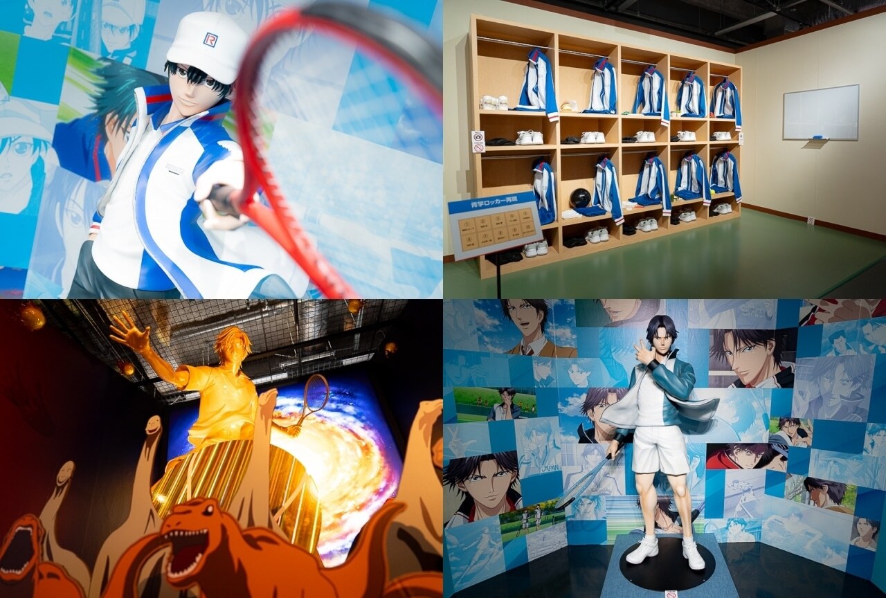 アニメ『テニスの王子様』展の様子