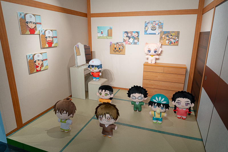 アニメ『テニスの王子様』展の様子