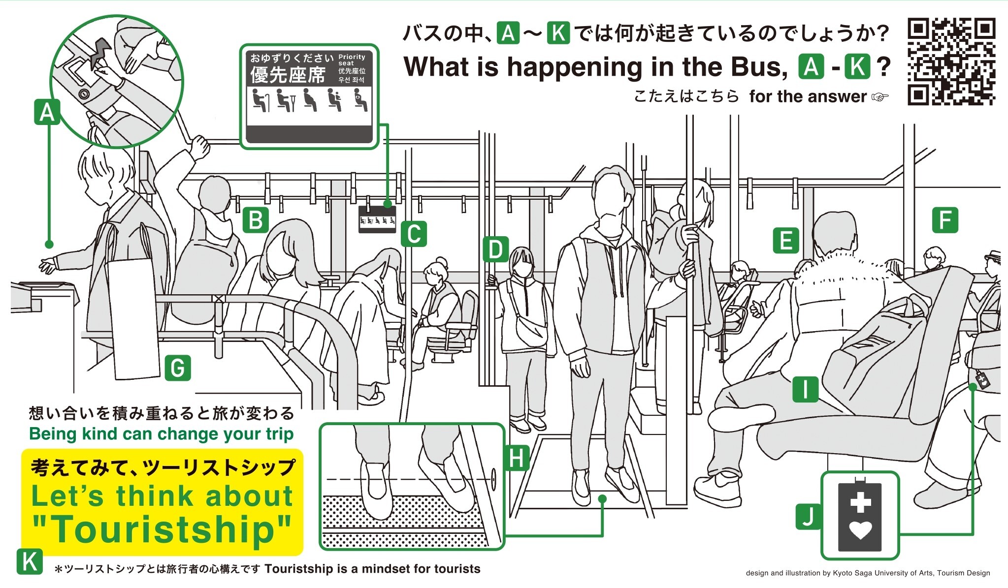 第3弾：テーマ「バス車内でのツーリストシップ」の画像