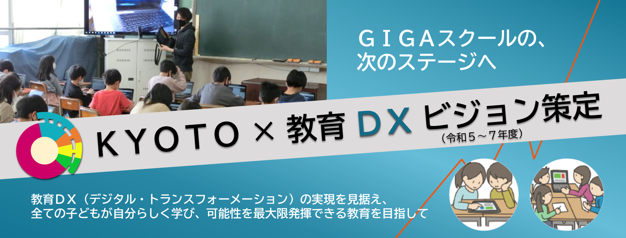 教育DXの実現を見据えた取組（GIGAスクール構想）