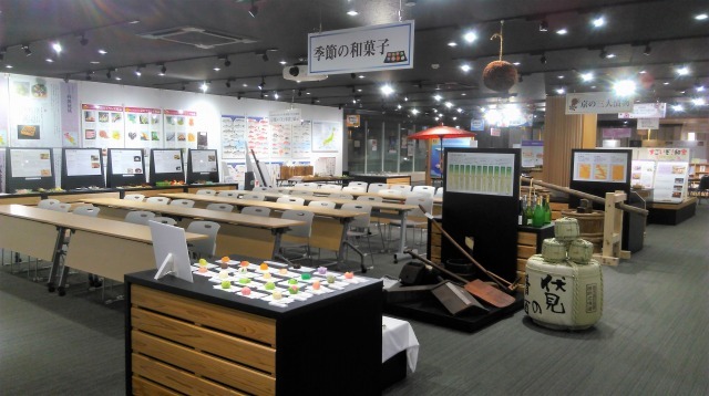 京の食文化ミュージアム・あじわい館展示室