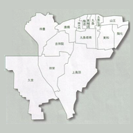 南区内の各学区のイメージ